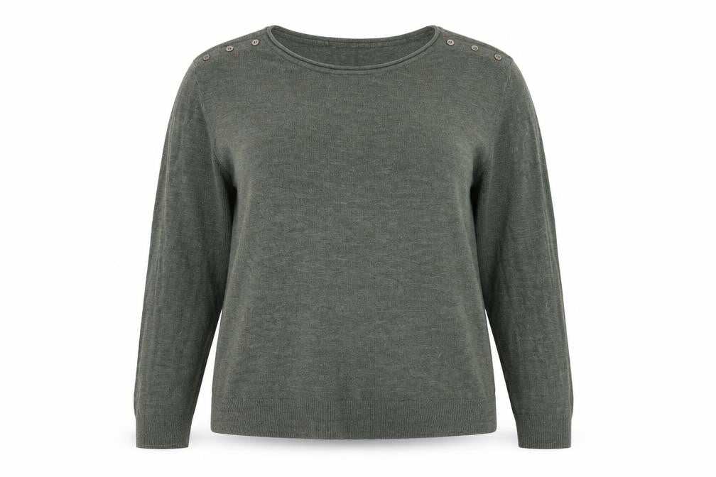 Womens UK Size 18 Atmosphere Green Pullover Jumper