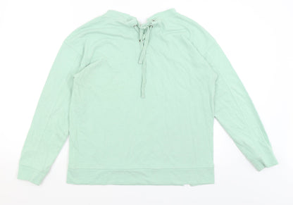 F&F Womens Green   Pullover Jumper Size 12