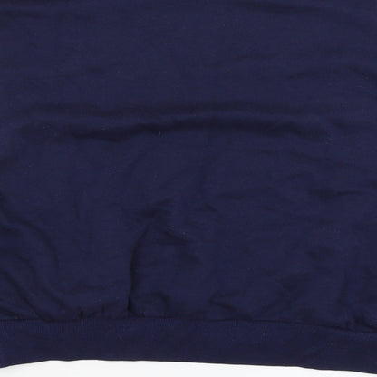 Womens UK Size M Divided Blue Pullover Jumper