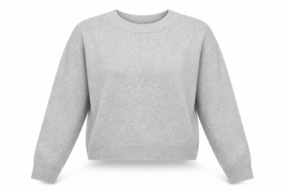 Womens UK Size XS Divided Grey Pullover Jumper
