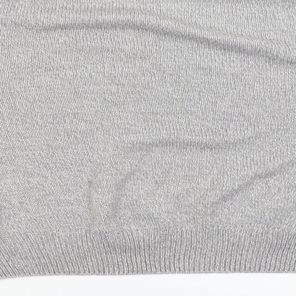 Womens UK Size XS Divided Grey Pullover Jumper