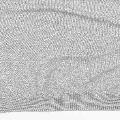 Womens UK Size XS Divided Grey Pullover Jumper