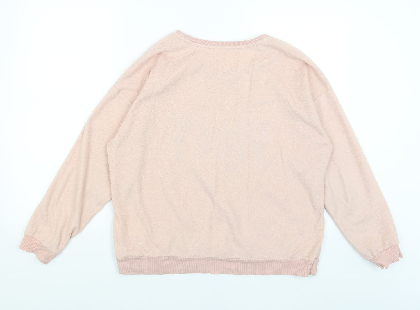 Womens UK Size M H&M Pink Pullover Jumper