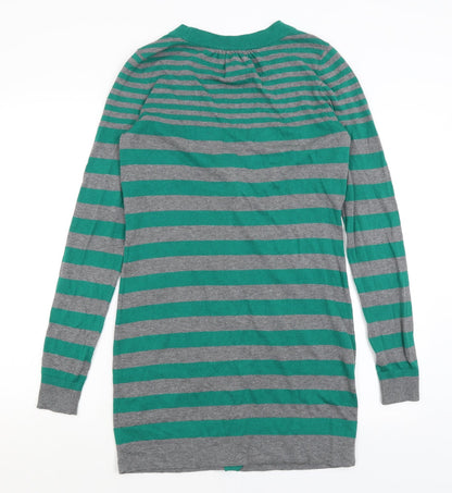 Womens UK Size 8 NEXT Green Cardigan Jumper