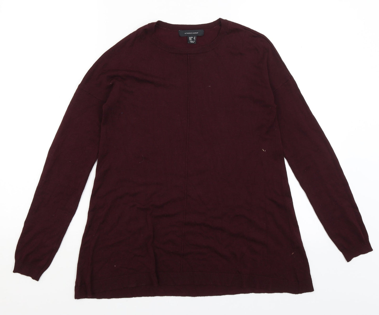 Atmosphere Womens Red   Basic T-Shirt Size 10