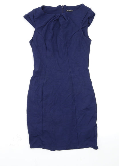 Warehouse Womens Blue   Bodycon  Size 12
