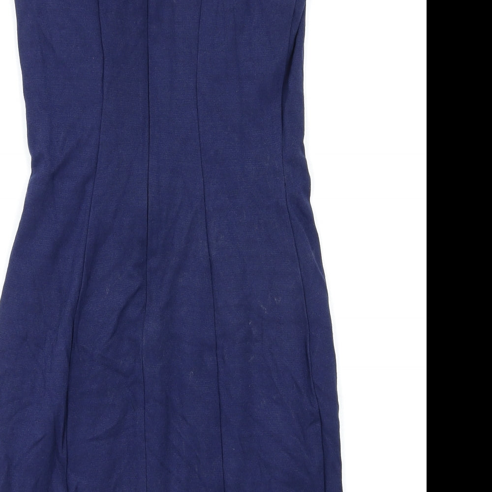 Warehouse Womens Blue   Bodycon  Size 12