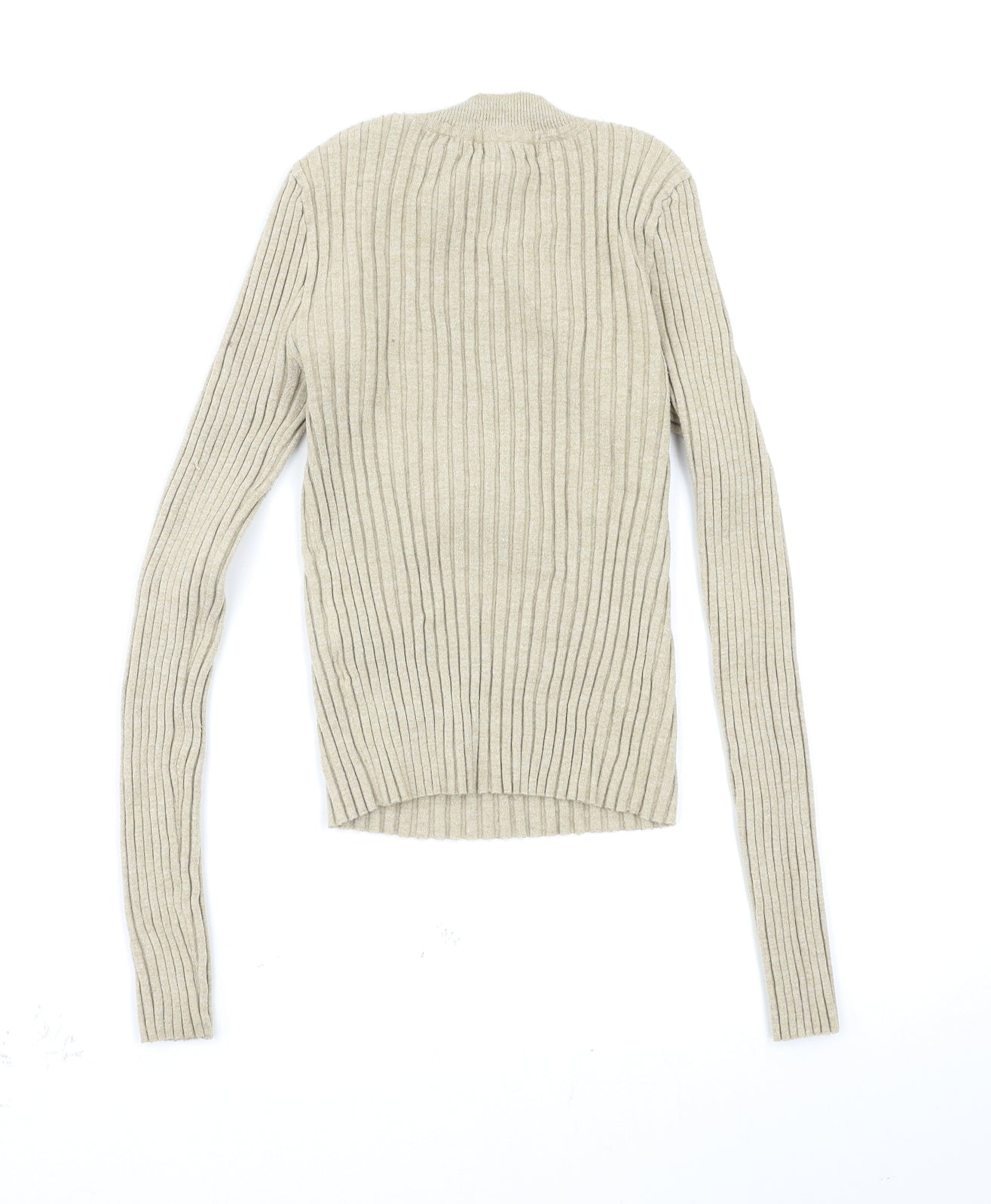 Womens UK Size 10 ASOS Beige Pullover Jumper