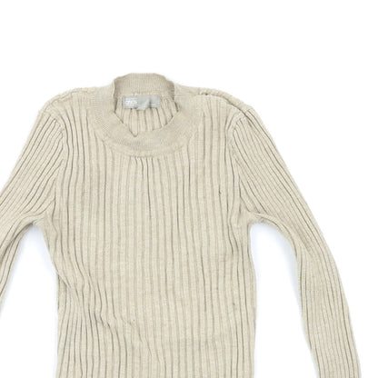 Womens UK Size 10 ASOS Beige Pullover Jumper