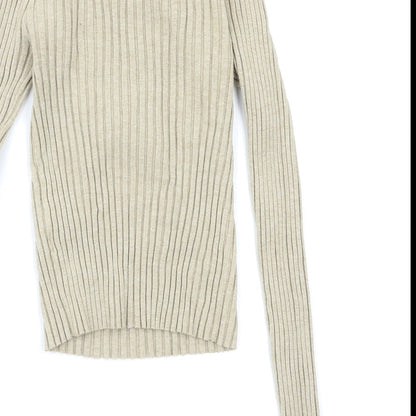 Womens UK Size 10 ASOS Beige Pullover Jumper