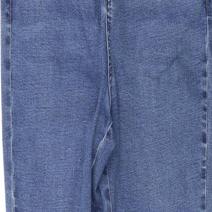 Womens UK Size 30 Preworn Regular Fit Skinny Blue Jeans