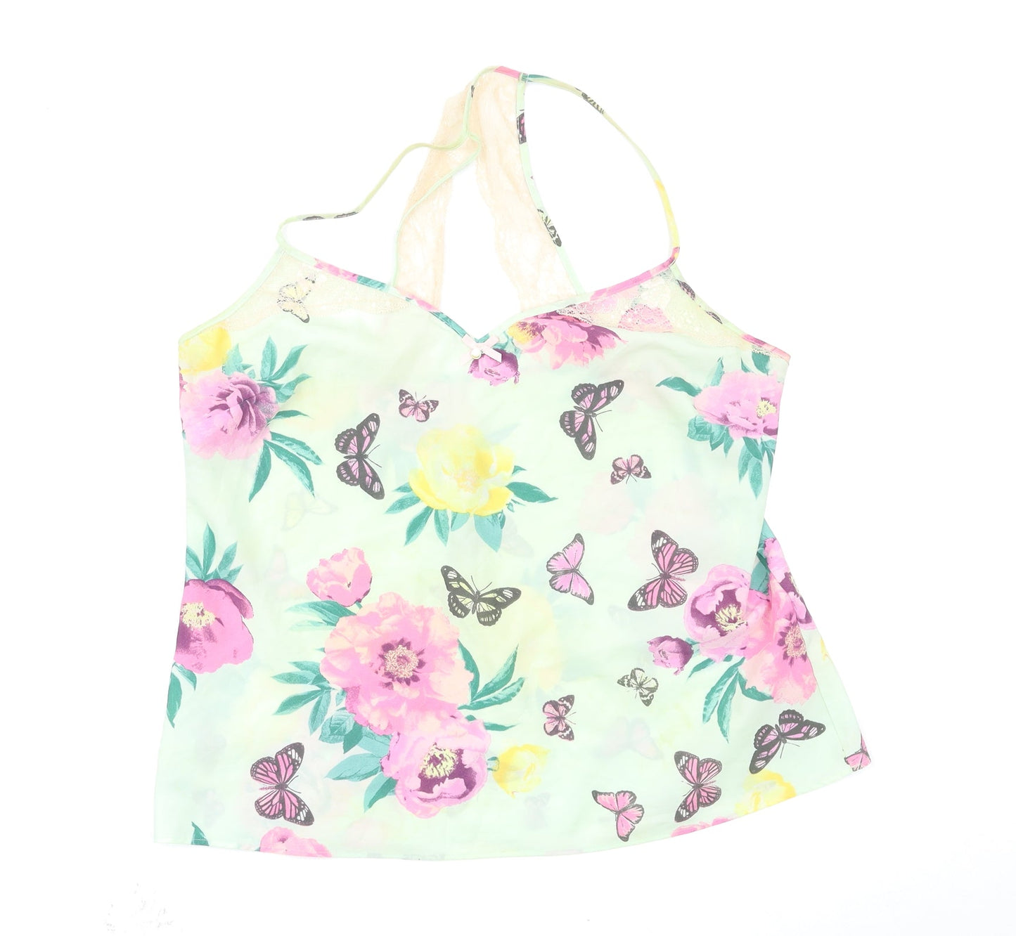 George Womens Multicoloured Floral  Basic Tank Size 14