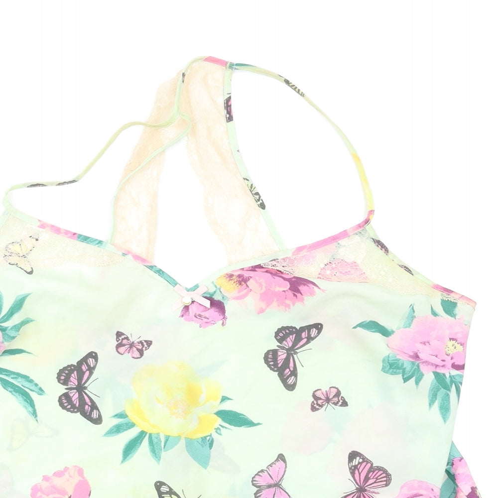 George Womens Multicoloured Floral  Basic Tank Size 14