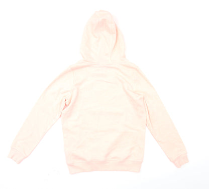 George Girls Pink   Pullover Hoodie Size 10-11 Years