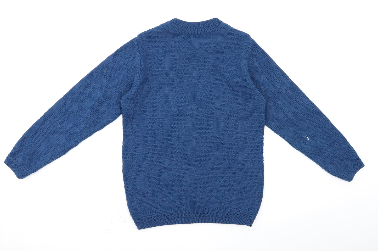 Womens UK Size 10 vida vi Blue Pullover Jumper