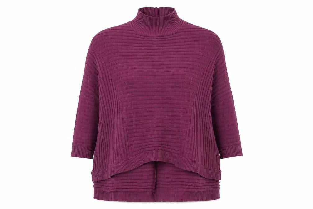 Womens UK Size 10 Select Purple Pullover Jumper