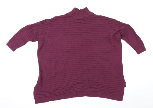 Womens UK Size 10 Select Purple Pullover Jumper