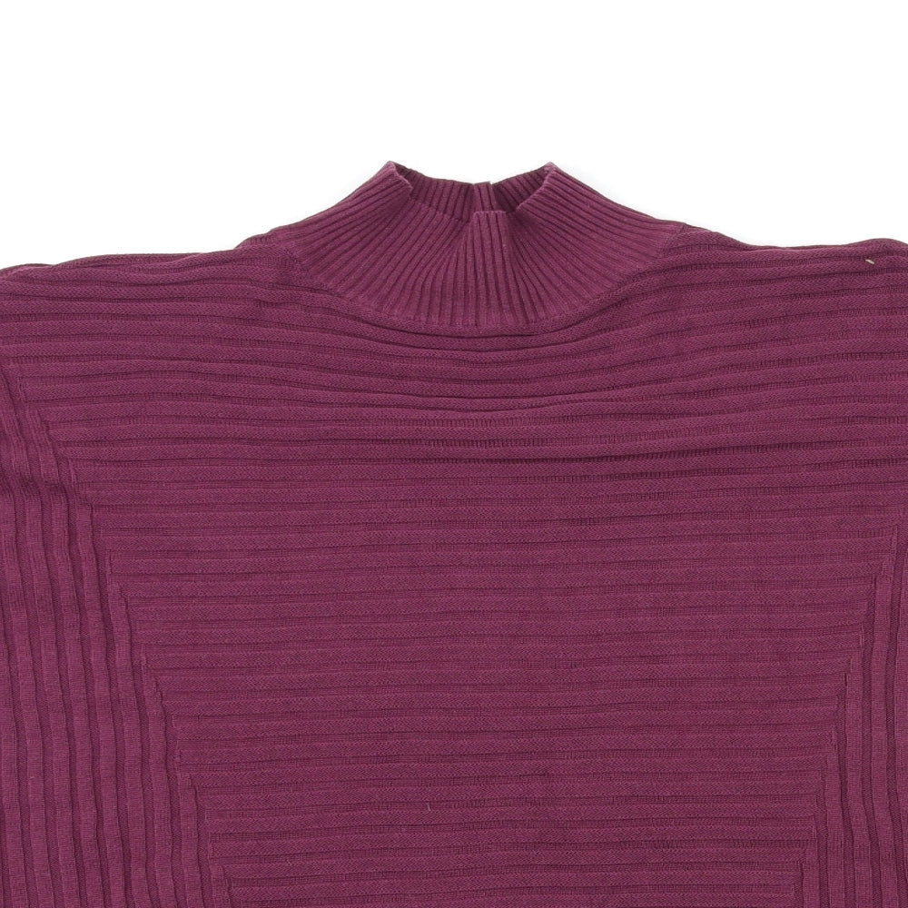 Womens UK Size 10 Select Purple Pullover Jumper