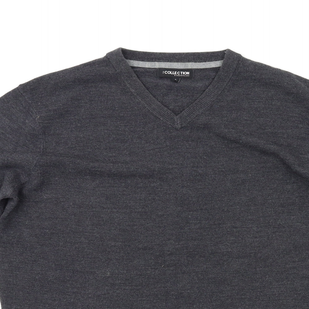 Debenhams Mens Grey   Pullover Jumper Size S