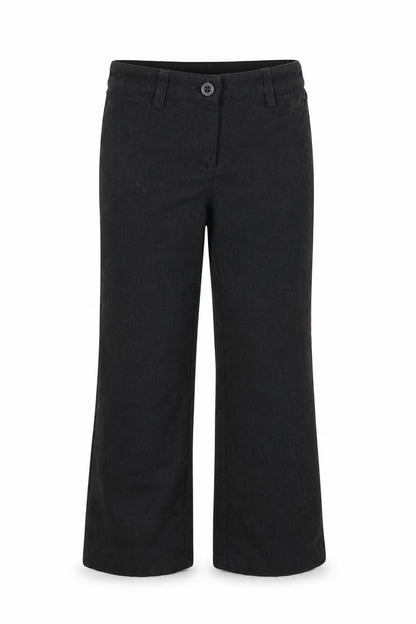 Front view of Next girls’ grey cargo trousers, size 6, years
