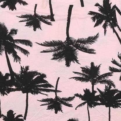 Quiz Womens Pink Floral  Basic T-Shirt Size 8