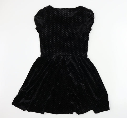 Topshop  Womens Black   A-Line  Size 8