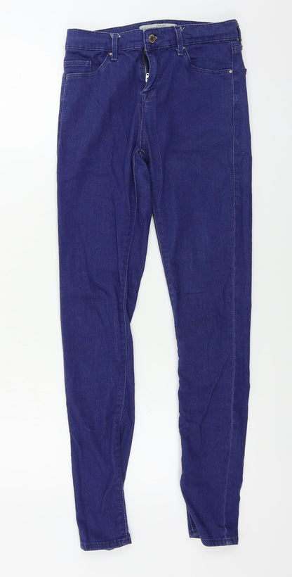 Topshop  Womens Blue   Skinny Jeans Size 26 in L32 in