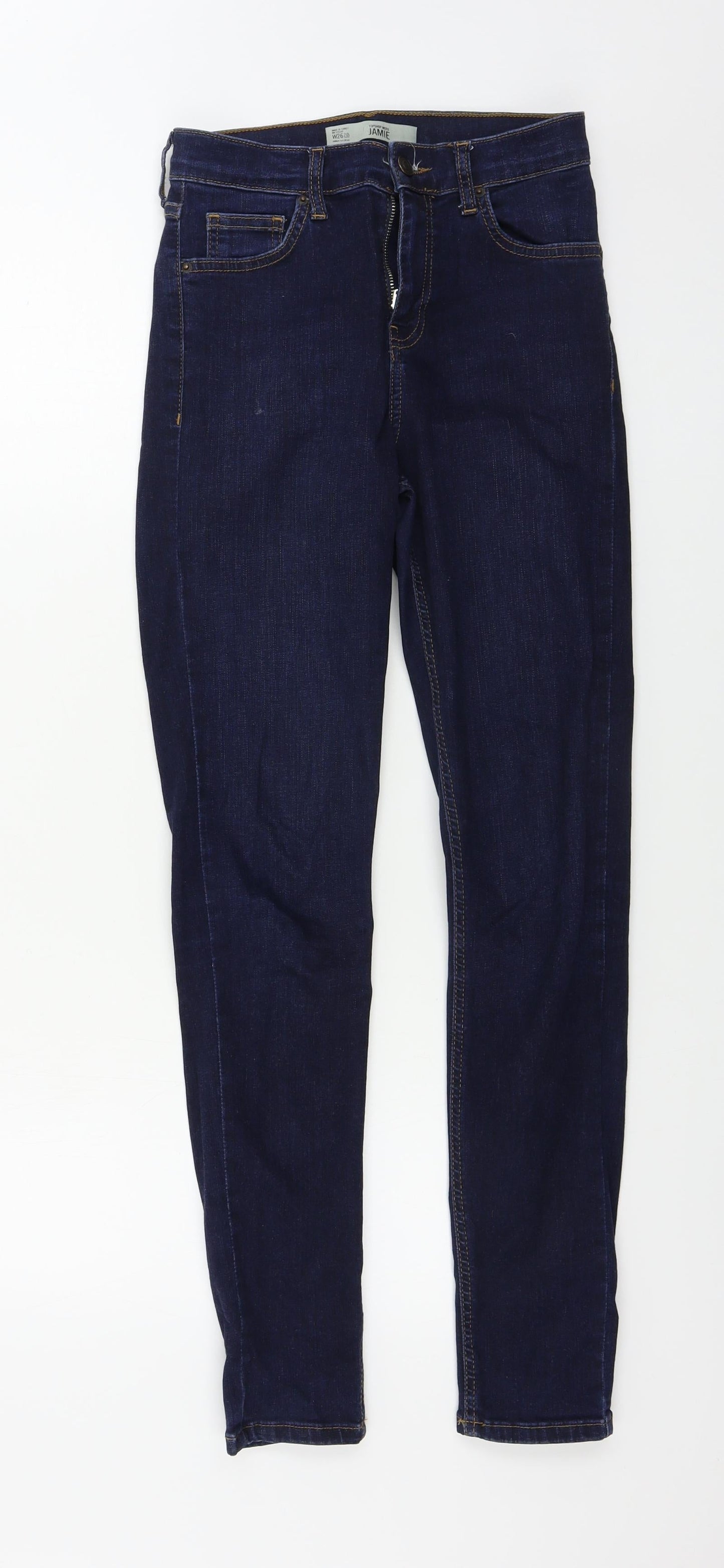 Topshop  Womens Blue   Skinny Jeans Size 26 in L32 in