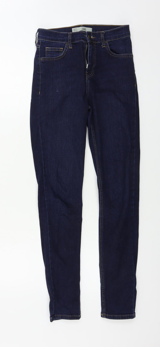 Topshop  Womens Blue   Skinny Jeans Size 26 in L32 in