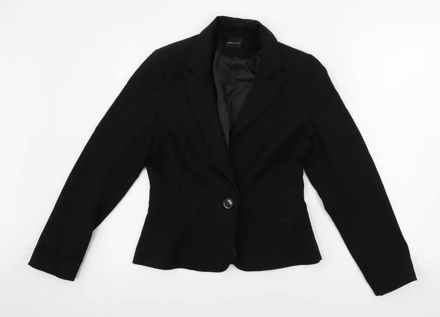 Womens UK Size 10 EVIE Regular Black Blazer