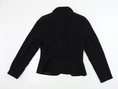 Womens UK Size 10 EVIE Regular Black Blazer