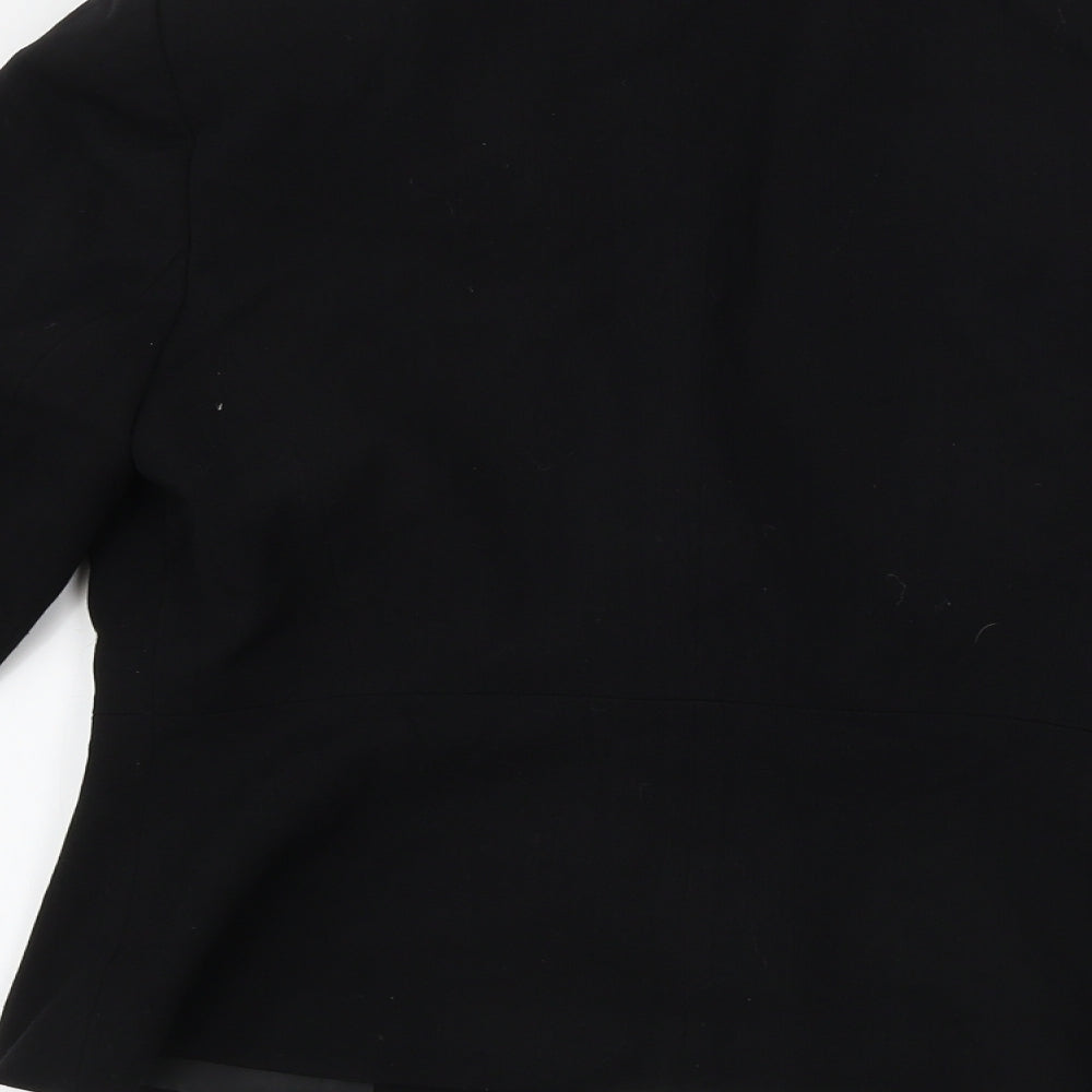 Womens UK Size 10 EVIE Regular Black Blazer