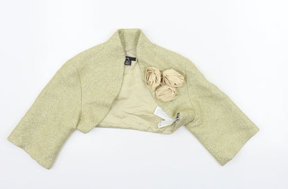 Zara  Womens Yellow   Jacket Blazer Size S