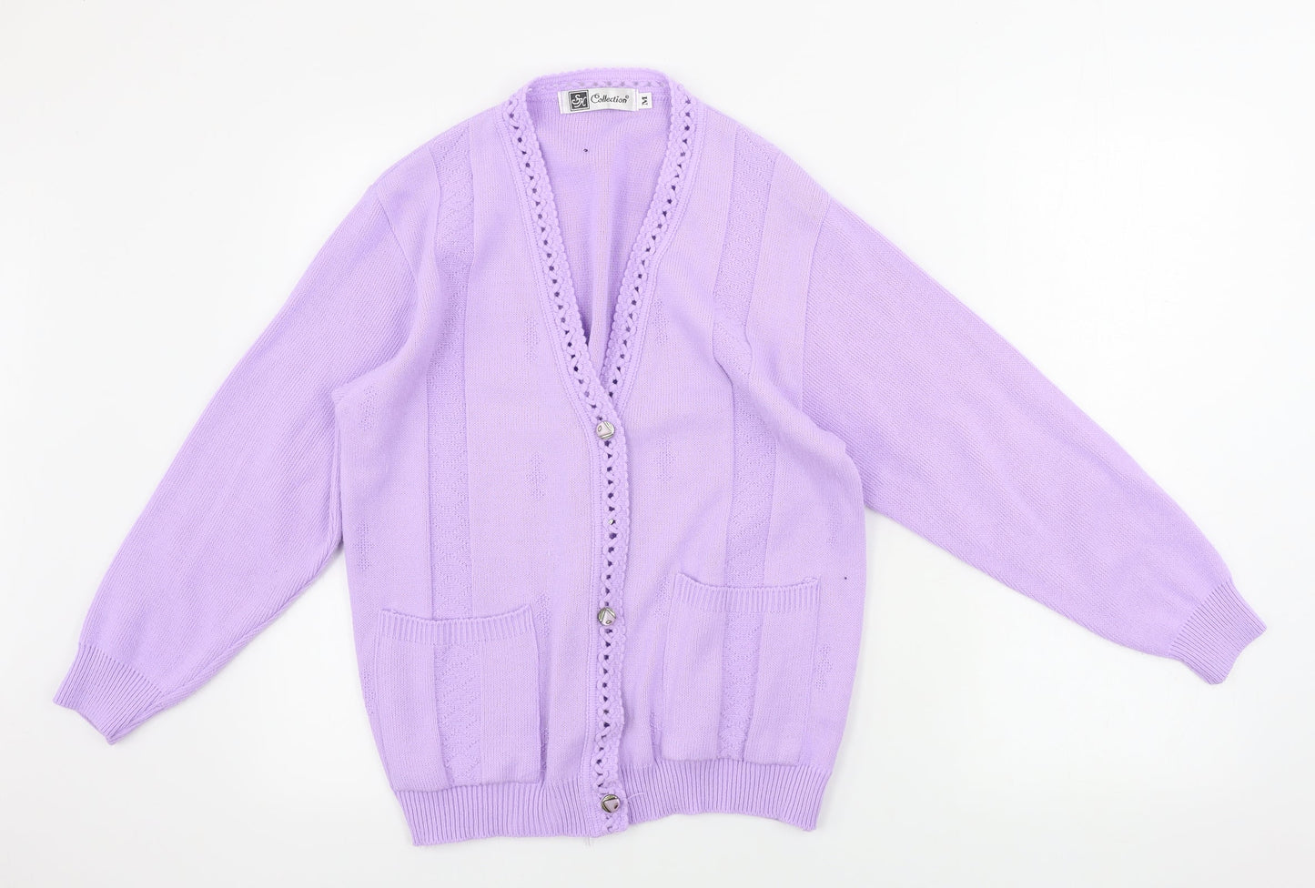 SH Collection  Womens Purple   Cardigan Jumper Size M