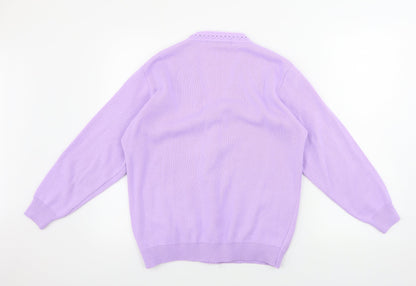 SH Collection  Womens Purple   Cardigan Jumper Size M