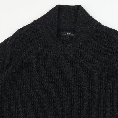 NEXT  Mens Black   Pullover Jumper Size L
