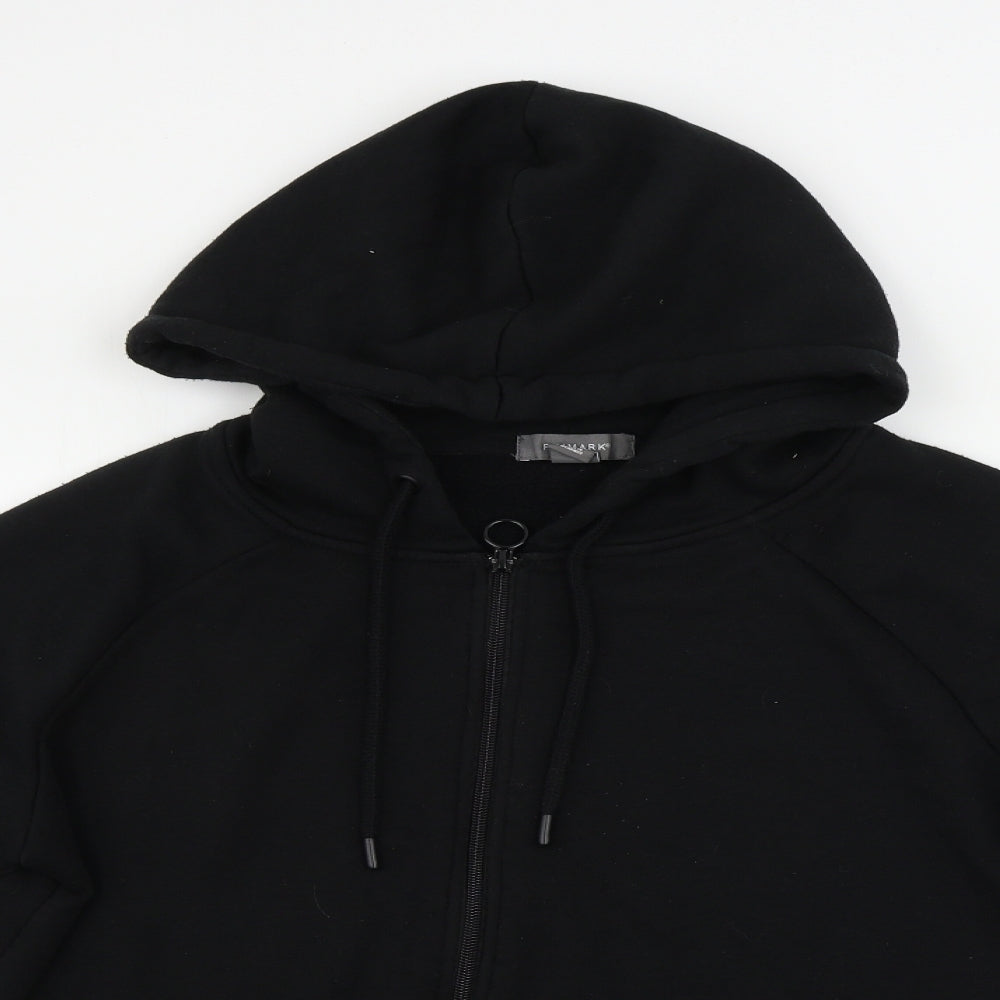 Primark  Mens Black   Full Zip Jumper Size M