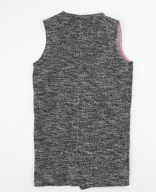 Womens UK Size 10 NEXT Grey Cardigan Jumper
