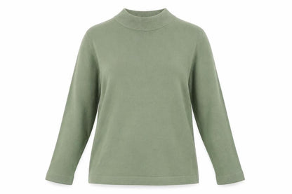 Bonmarché Womens Green Pullover Jumper Size L