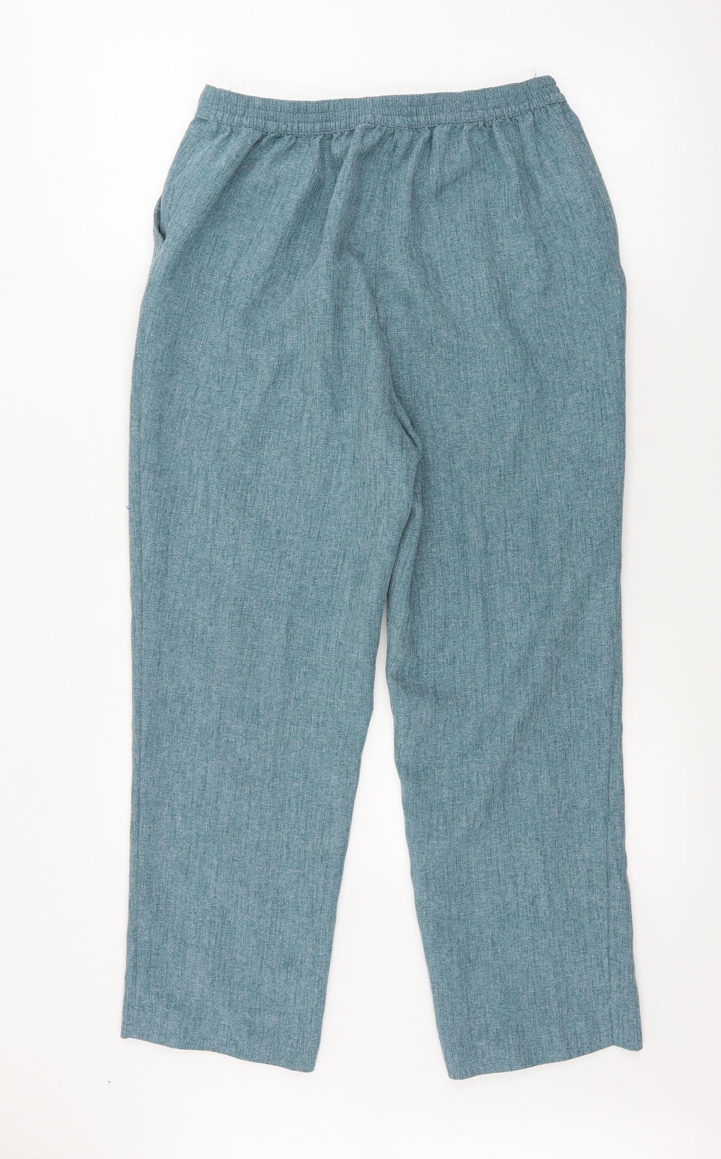 Womens UK Size 28 in Preworn Regular Fit  Blue Trousers