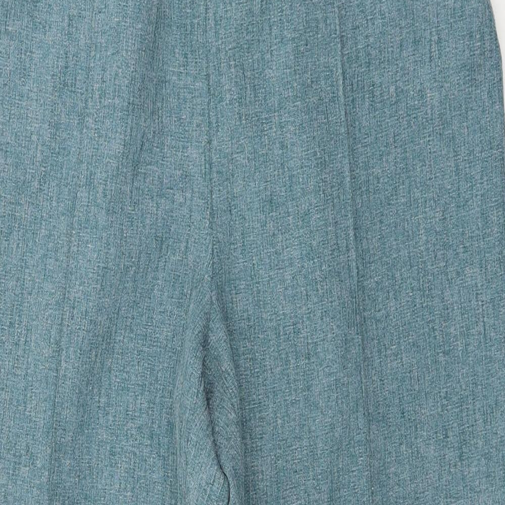 Womens UK Size 28 in Preworn Regular Fit  Blue Trousers