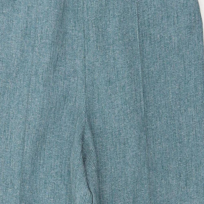 Womens UK Size 28 in Preworn Regular Fit  Blue Trousers