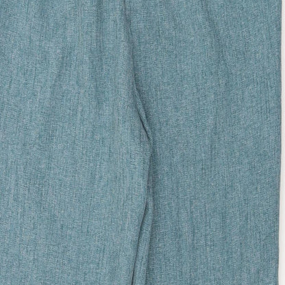 Womens UK Size 28 in Preworn Regular Fit  Blue Trousers