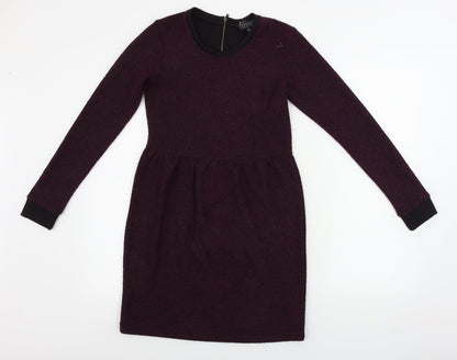 Topshop  Womens Purple   Bodycon  Size 10