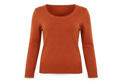 Classics Womens Brown   Pullover Jumper Size M