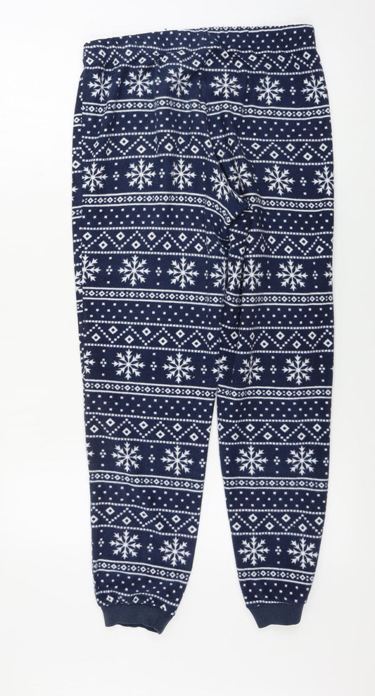 Womens UK Size 10 Debenhams Regular Fit Sweatpants Blue Trousers