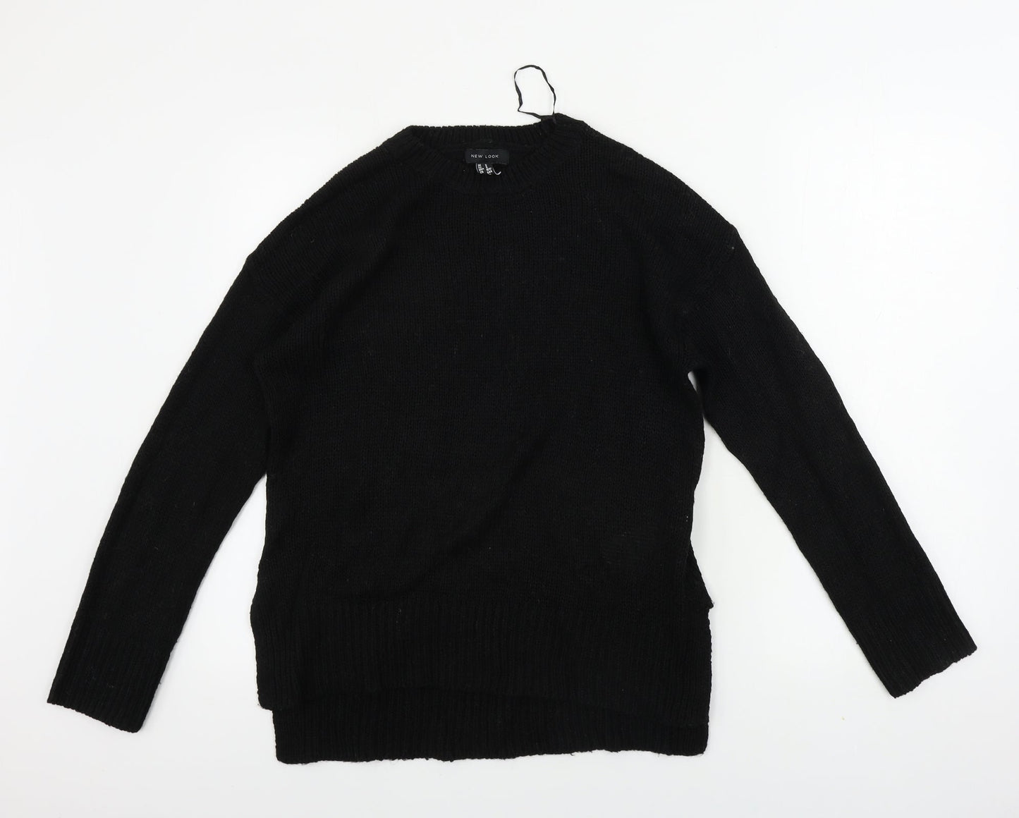 Womens UK Size S New Look Black Pullover Jumper