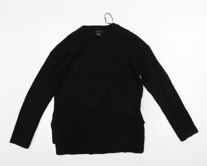 Womens UK Size S New Look Black Pullover Jumper
