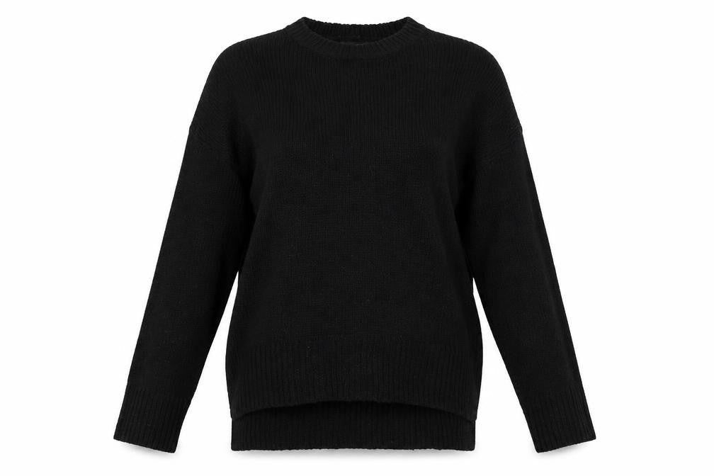 Womens UK Size S New Look Black Pullover Jumper