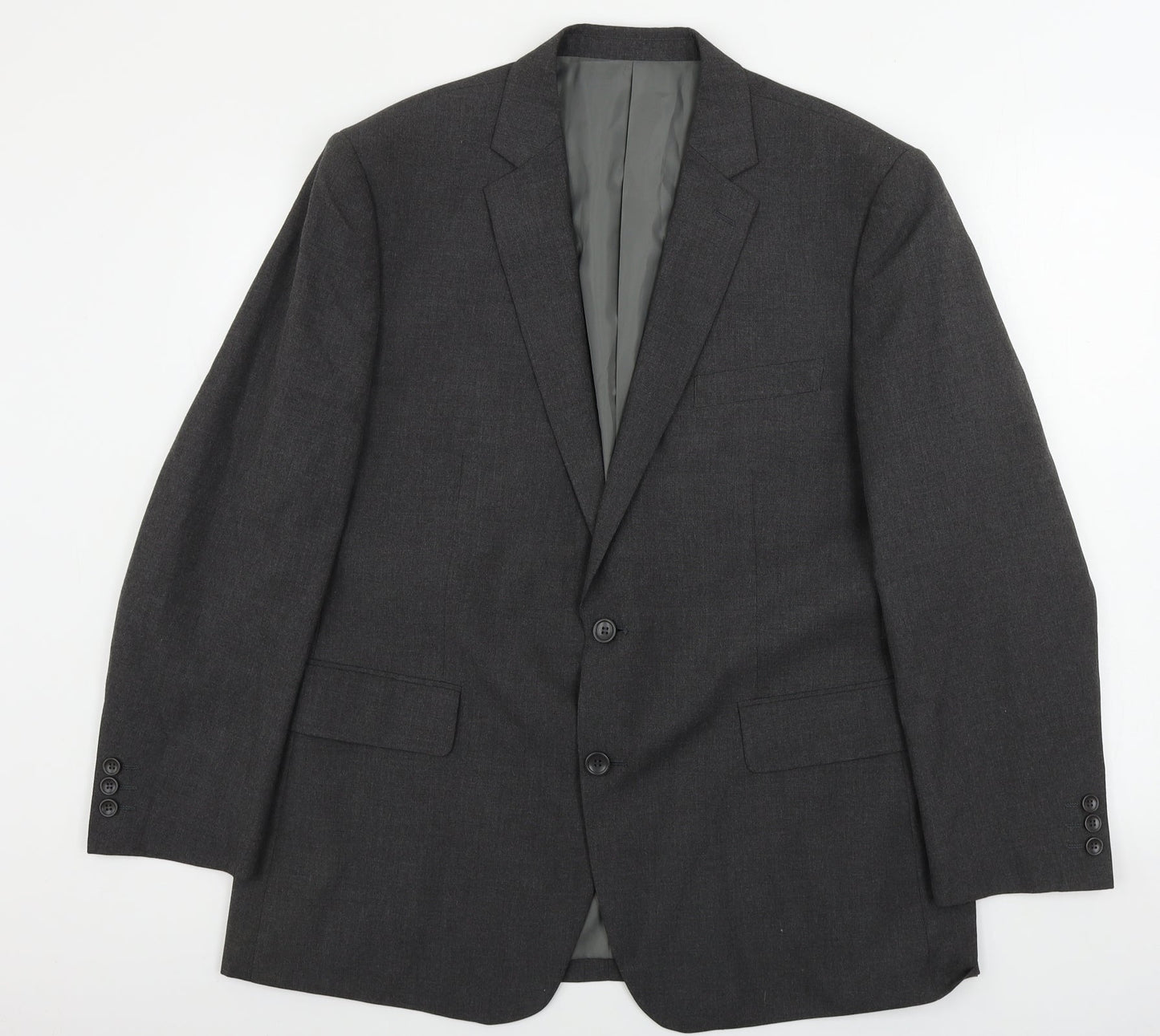 Mens UK Size 40 Jack reid Regular Grey Suit Jacket